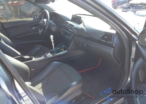 2015 BMW M3 from USA, damaged, VIN WBS3C9C59FP805777